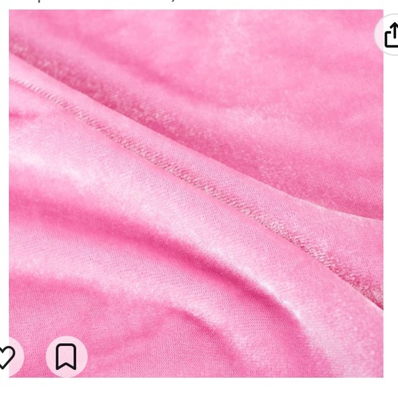 Mannequin Dress Form Fabric Covers (Pink Velvet) - Picture 6 of 9